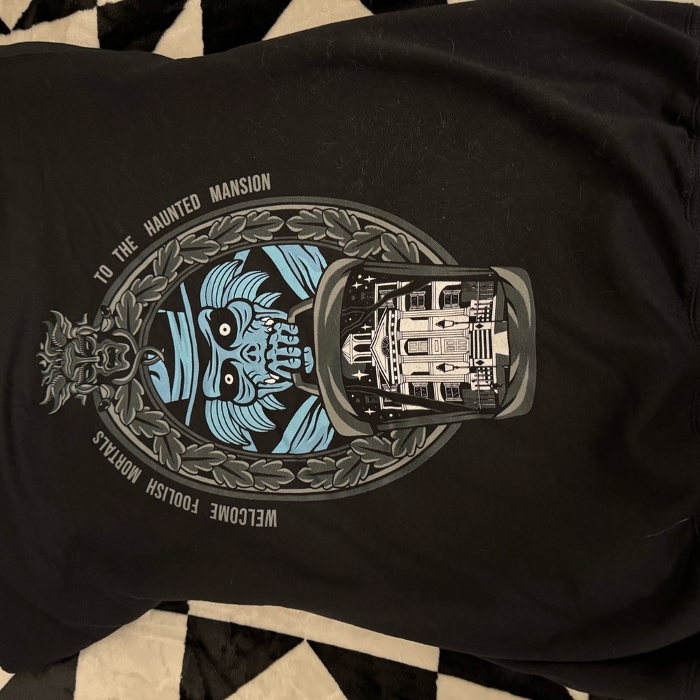 Haunted Mansion Graphic zip up NBW